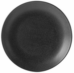 Тарілка обідня Porland Seasons 28 см чорний фото