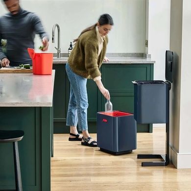 Бак для сміття Joseph Joseph Totem 40 л графітовий фото