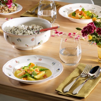 Набір із 4 салатників Villeroy & Boch Petite Fleur 20 см фото