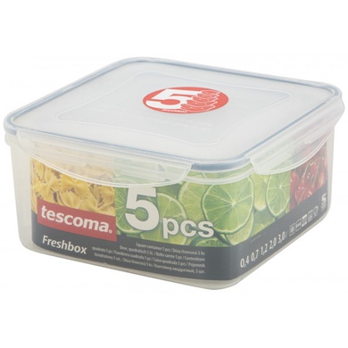 Набор контейнеров Tescoma Freshbox 5 предметов фото