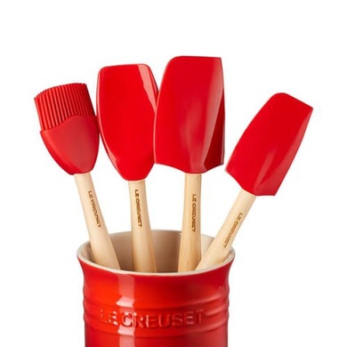 Набір кухонних аксесуарів Le Creuset Craft 5 предметів червоний фото