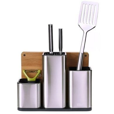 Органайзер кухонний з обробною дошкою Joseph Joseph Counter Store 23x31x12,5 см фото