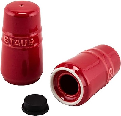 Набір для спецій Staub Ceramique 7,4 см червоний фото