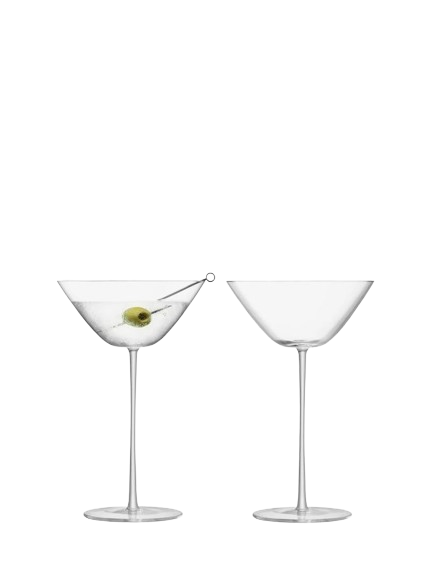 Набор из 2 бокалов для мартини LSA International Bar Culture 266 мл фото
