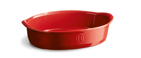 Форма для запекания овальная Emile Henry Ovenware 27х17,5 см красная фото