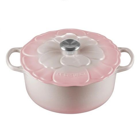 Каструля Le Creuset Petal Shell Pink 5,3 л з кришкою фото