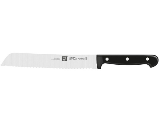 Набір ножів Zwilling Twin Chef 9 предметів чорний фото