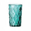 Набір склянок для води Helios "Бірюза" 6 шт. 350 мл, кольорове скло