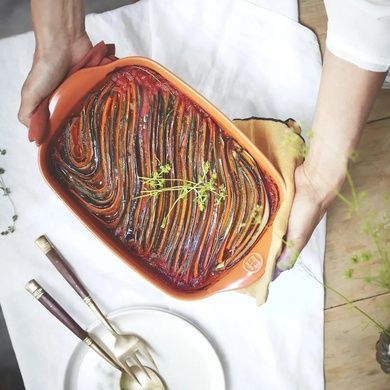 Форма для запікання Emile Henry Ovenware 30&times;19&times;6,5 см помаранчева фото