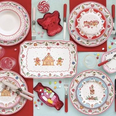 Набір із 2 блюд Easy Life Sweet Christmas фото