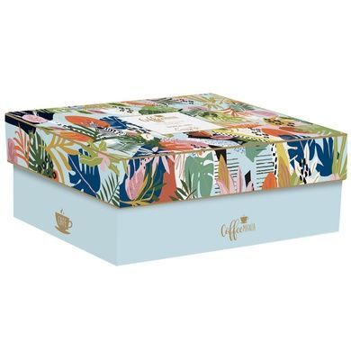 Набор из 2 чашек с блюдцами Easy Life Tropical Vibes 240 мл фото