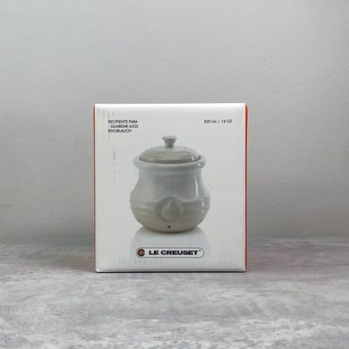 Емкость для хранения чеснока Le Creuset Meringue 300 мл фото
