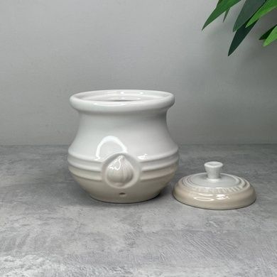 Емкость для хранения чеснока Le Creuset Meringue 300 мл фото