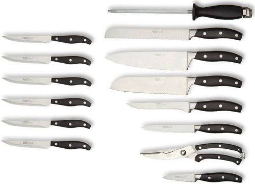 Набор ножей Berghoff Essentials 15 предметов в колоде фото