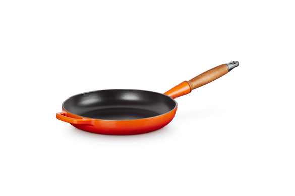 Сковорідка Le Creuset Signature 28 см з дерев'яною ручкою Rhone фото