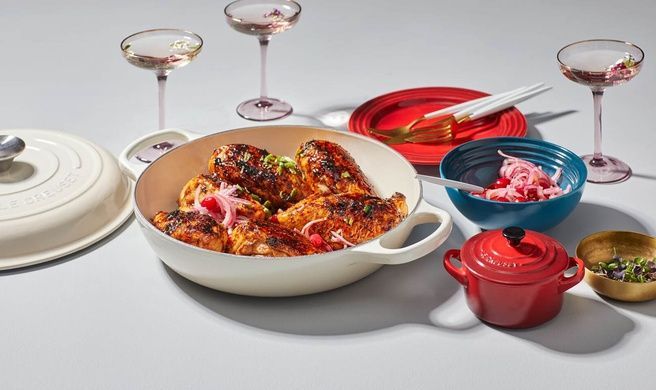 Сотейник Le Creuset Evolution 1,4 л Meringue фото