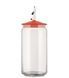 Банка для хранения корма для собак Alessi Lula 1,5 л оранжевая