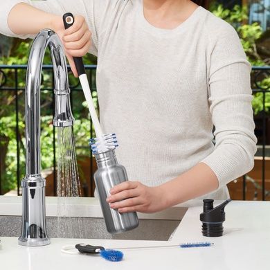 Набір щіток для очищення пляшок 3в1 OXO Cleaning Products фото