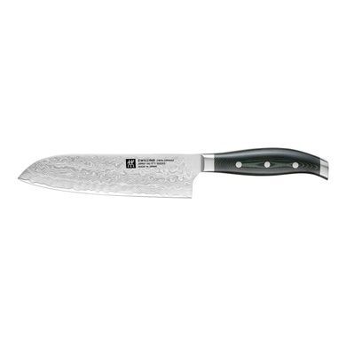 Ніж сантоку 18 см Zwilling Twin Cermax зелений фото
