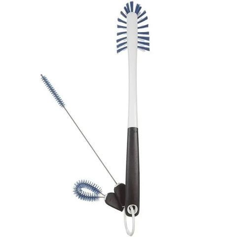 Набір щіток для очищення пляшок 3в1 OXO Cleaning Products фото