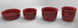 Форма для крем-брюле Emile Henry 0,15 л 12 см керамічна червона
