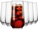 Набір склянок для води Krosno Splendour 6 шт 480 мл високі