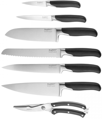 Набір ножів Berghoff Essentials 8 предметів в колоді фото