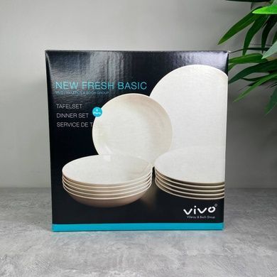 Столовий сервіз Villeroy & Boch Vivo New Fresh Basic 12 предметів 6 персон фото