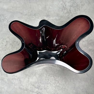 Ваза Rosenthal Flux 26 см бордова фото