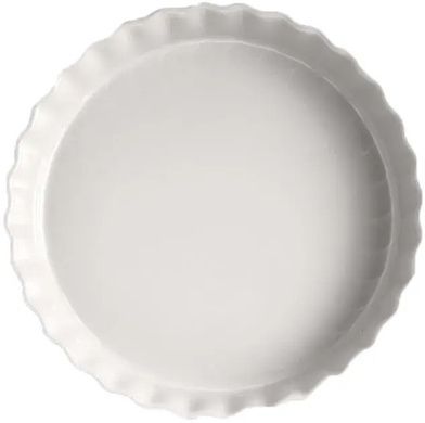 Форма для пирогів і кіша Emile Henry Ovenware 29,5 см біла фото