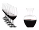 Набор из 6 бокалов для вина и декантера Riedel Ouverture Magnum