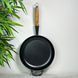 Сковорідка Le Creuset Signature 26 см з дерев'яною ручкою Satin Black