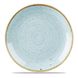 Тарелка обеденная Churchill STONECAST SV 26 см голубая
