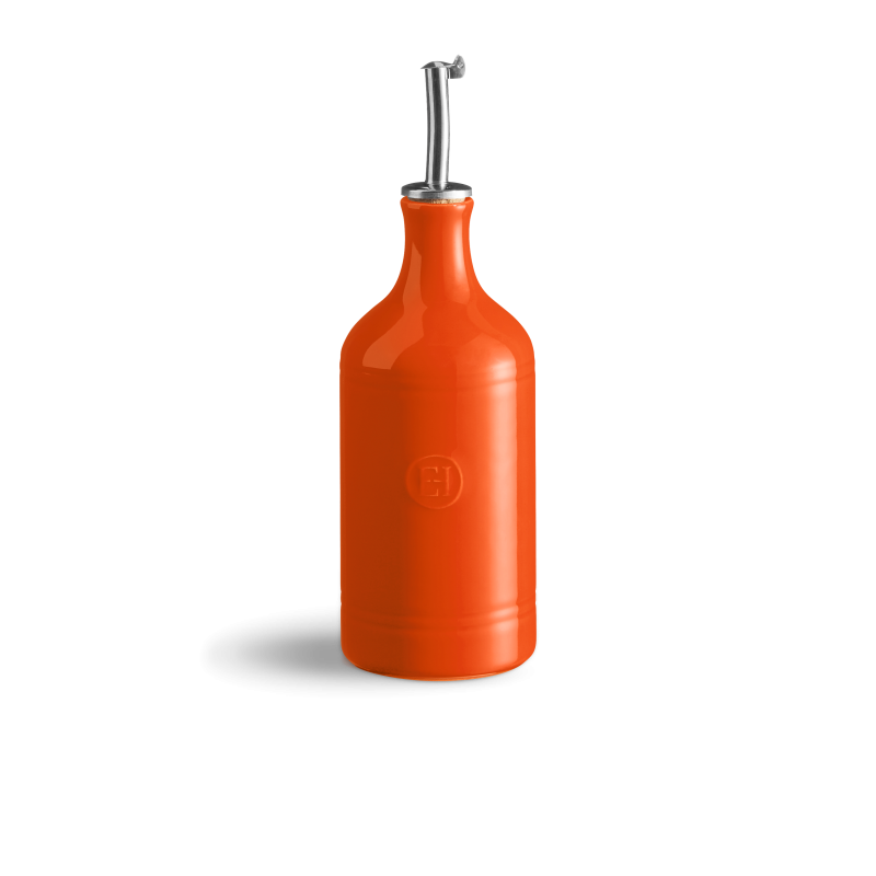 Бутылка для масла Emile Henry 0,4 л оранжевая фото