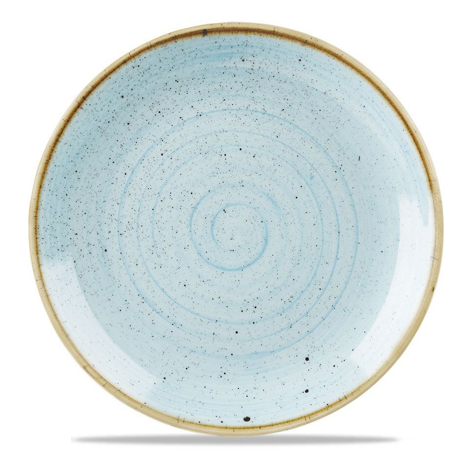 Тарелка обеденная Churchill STONECAST SV 26 см голубая фото