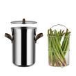 Набір для приготування спаржі Alessi Edo сірий