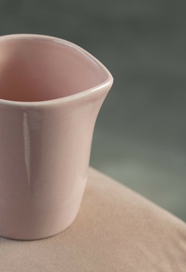 Набор из 6 молочников Dovbysh Porcelain Vona 125 мл розовый фото