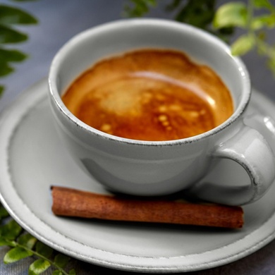 Чашка для кофе с блюдцем Costa Nova Friso 90 мл белые фото