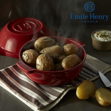 Каструля Emile Henry Cookware 5,3 л червона фото