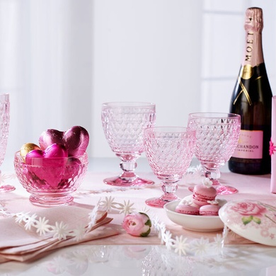 Набор из 2 бокалов для воды 350 мл Villeroy & Boch Bicchieri Boston розовый фото