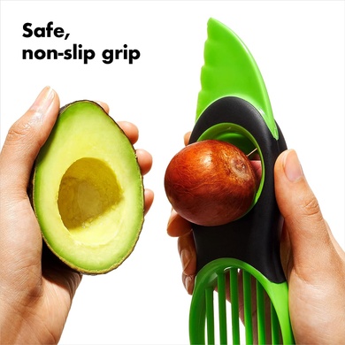 Ніж для авокадо 3в1 OXO Fruit & Vegetables Good Grips 20,3 см фото