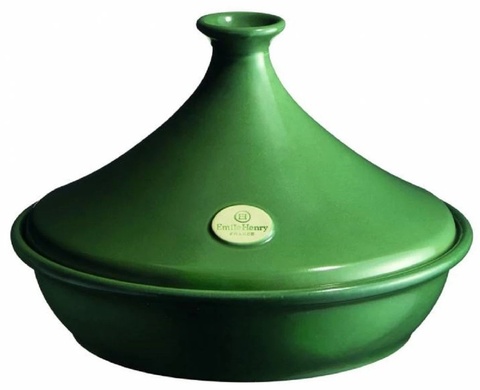 Тажин Emile Henry 2,5 л 32 см керамический зеленый фото
