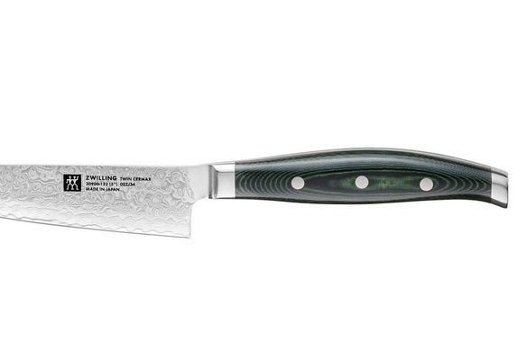 Ніж шеф-кухаря 13 см Zwilling Twin Cermax зелений фото