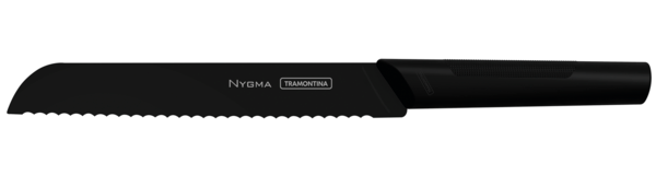 Нож для хлеба 20,3 см Tramontina Nygma черный фото