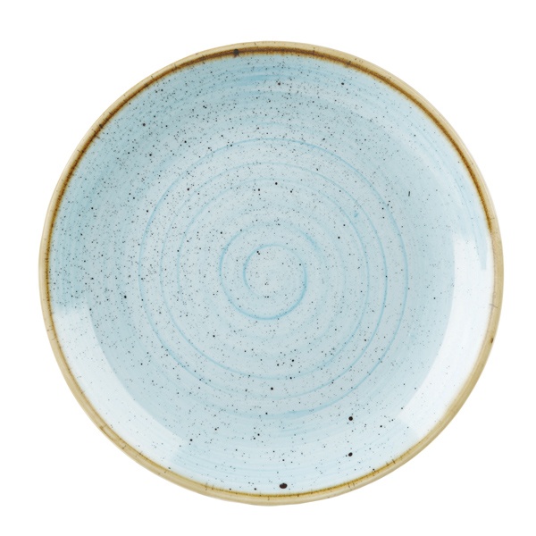 Тарелка обеденная Churchill STONECAST SV 21,7 см голубая фото