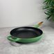 Сковорода Le Creuset Signature 28 см с деревянной ручкой Bamboo Green