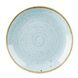 Тарелка обеденная Churchill STONECAST SV 21,7 см голубая
