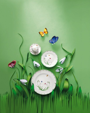 Столовий сервіз Villeroy & Boch Colourful Spring 8 предметів 4 персони фото