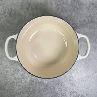 Кастрюля Le Creuset Signature Meringe с крышкой фото