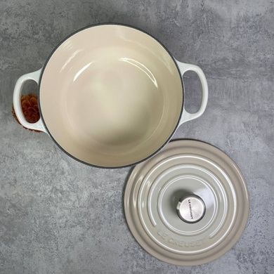 Кастрюля Le Creuset Signature Meringe с крышкой фото